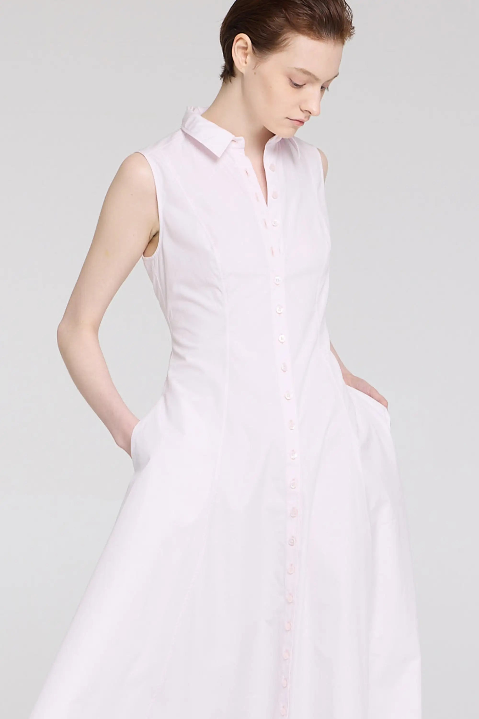 Sleeveless Panel Dress