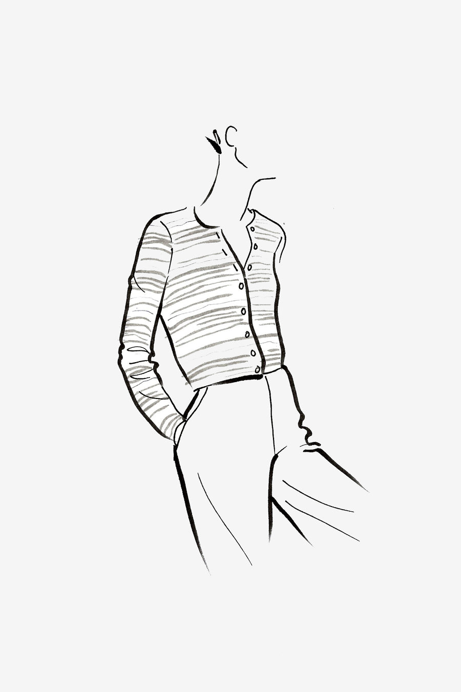 Cardigan N°55