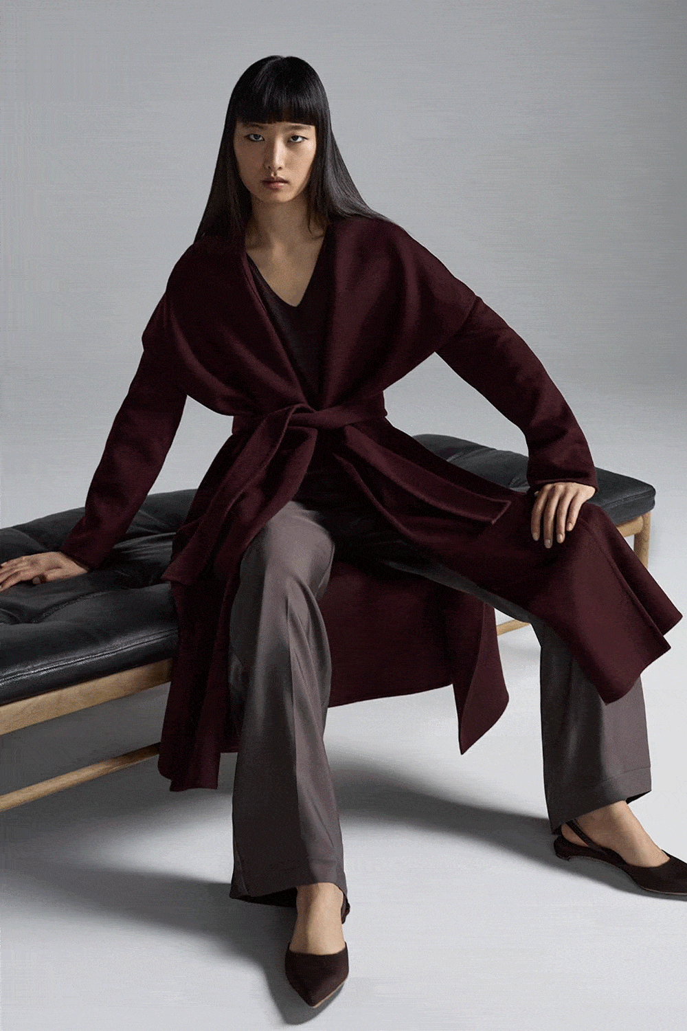 The Burgundy Coat