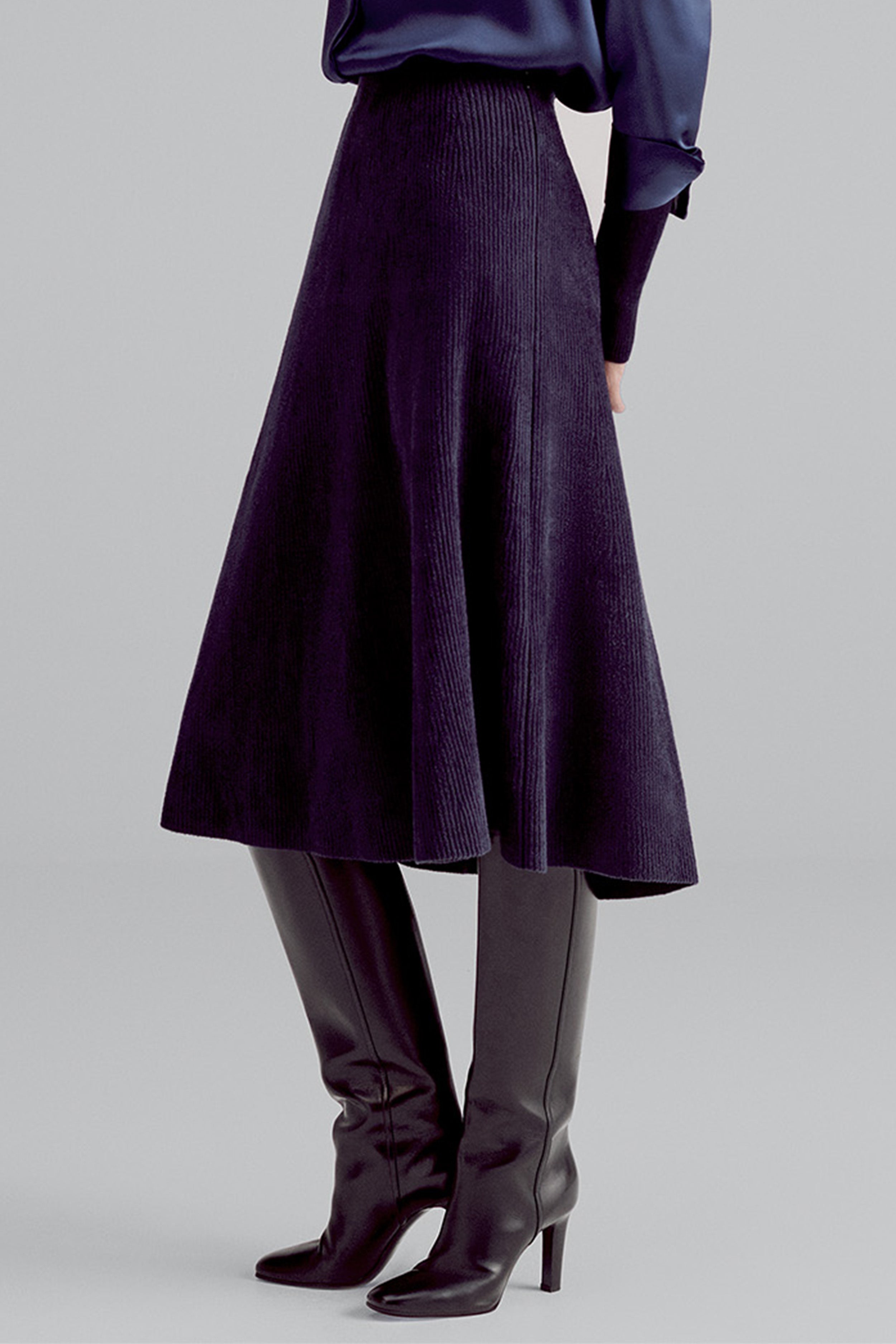 The Velvet Knit Skirt