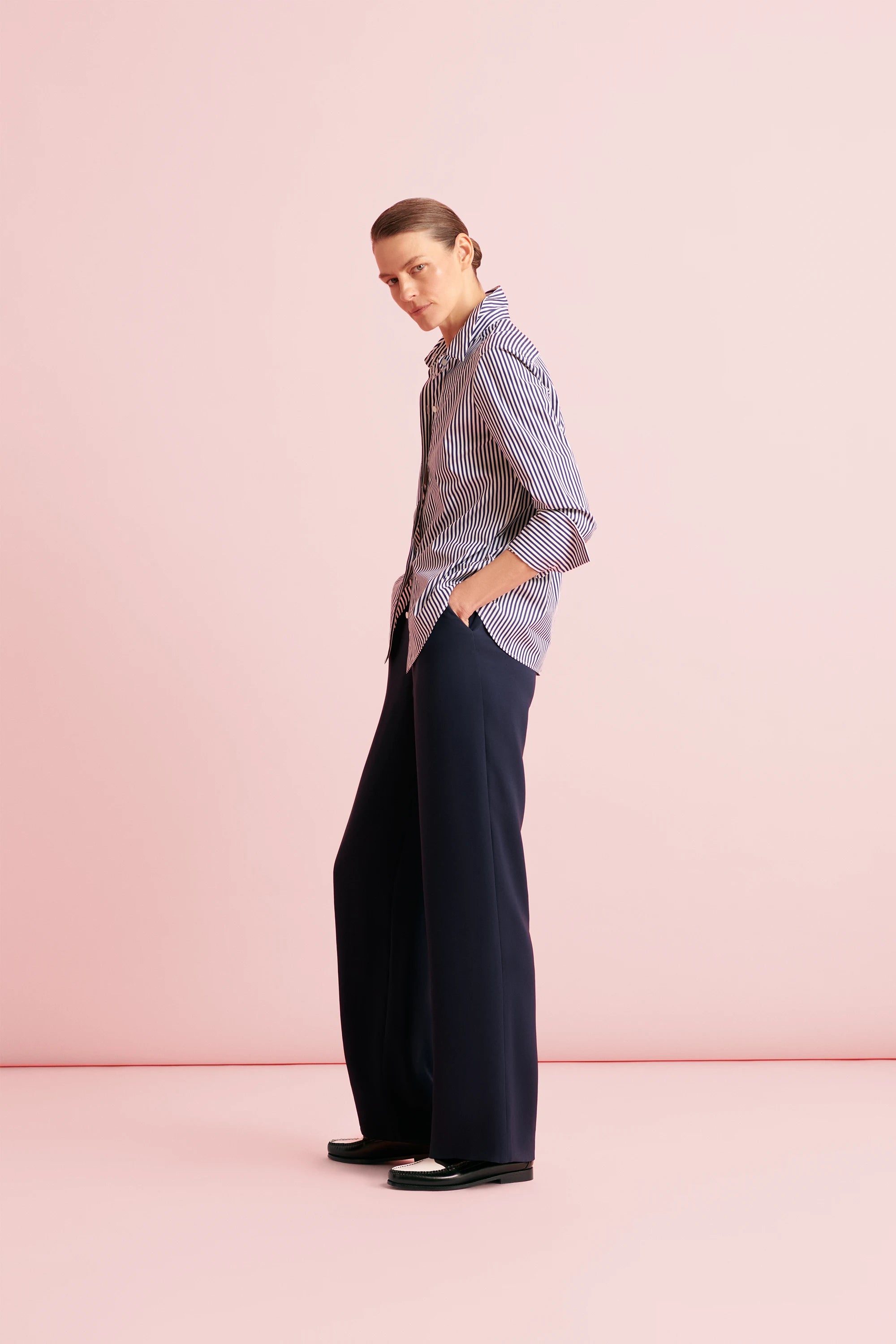 #color_navy stripe