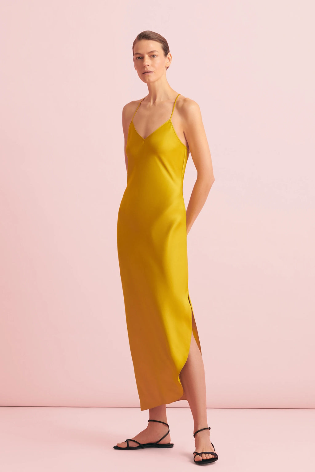 Slip Dress N°16 | Silk Loungewear Long Slip Dress