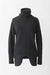 XS / Charcoal / Cashmere pullover, Turtle Neck drop shoulder long sleeve