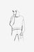 Cashmere and Silk Blend Pullover with Crewneck - sketch