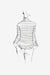 Alpaca Wool Pullover with Turtleneck - sketch
