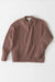 S / Hibiscus / Cashmere pullover, Crew Neck drop shoulder Long Sleeve