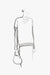 Cashmere Long Pullover with Draped Neck - sketch