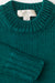S / Emerald Green / Silk boxy pullover, Crew neck drop shoulder