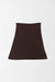 Wool and Silk Knit Snood - brown - front