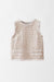 34 / Dusty White and Pink / Holiday tweed, Classic Shell