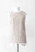 34 / Dusty White and Pink / Holiday tweed, Sleeveless tunic dress