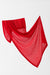 OS / Scarlet Red / Cashmere, Rectangle shawl