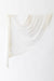 OS / Ivory / Cashmere, Rectangle shawl