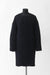 34 / Black and Midnight Blue / Tweed, Car Coat