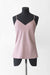 34 / Pink / Silk loungewear, Cami top