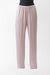 Silk Floor-Length Narrow Loungewear Pant - parme - front