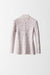 L / Soft French Pink / Structured knit, Jacket front zip