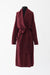 OS / Burgundy / Cashmere, Knit robe