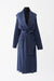OS / Heathered Indigo / Cashmere, Knit robe
