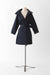 34/36 / Black / Silk radzimir, Raglan sleeve jacket long
