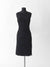 34 / Black / Lace, Sleeveless sheath dress