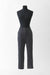 Wool Cigarette Trouser - grey - front
