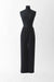 Silk Loungewear Pant - black - front