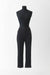 34 / Black on Midnight / Lace, Cigarette trousers