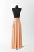 34 / Peach / Silk chiffon, Three layers silk long length