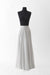 34 / Light Steel Blue / Silk chiffon, Three layers silk long length