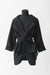 34/36 / Black / Silk mikado, Notch collar vest