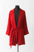 34 / Scarlet Red / Silk loungewear, Loungewear peignoir