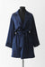 34 / Midnight Blue / Silk loungewear, Loungewear peignoir