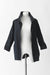 Silk Radzimir Raglan Sleeve Jacket - black - front
