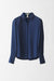 34 / Midnight Blue / Silk Cady, Classic chemise