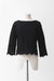 34 / Black Navy / Lace, Knimono sleeves blouse