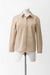 34 / Dark Beige / Cotton, Classic chemise 3/4 sleeve