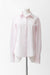 Cotton Collared Shirt with French Cuffs - powder pink - front