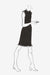 Tweed Lightweight Sleeveless Dress with Crewneck - sketch