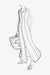Cotton Sleeveless Long Shirt Dress - sketch