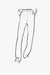 Silk Floor-Length Narrow Loungewear Pant - sketch