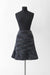 34 / Navy / Tweed, 1 Tier Skirt