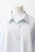36 / White Blue / Cotton, Classic chemise 3/4 sleeve