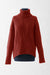 M / Dark Red / Turtleneck pullover with cable